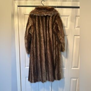 Medium-length fur coat